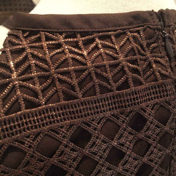 WHBM NWT Size 2 Copper Dress-Ret $180 Beautiful!!! - Picture 10 of 16